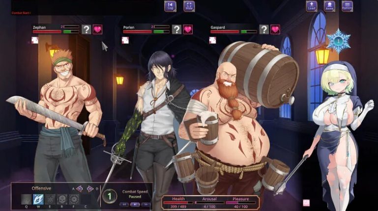 【PC/生肉/日式/RPG游戏/720M】 恶行城堡 (Castle of Vice Alpha) Ver0.13.1 生肉步兵版+存档+日式RPG游戏+720M